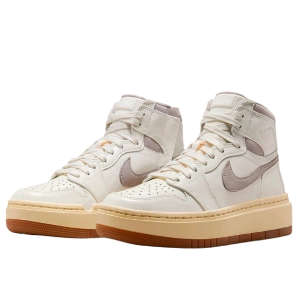 Nike Air Jordan 1 Elevate High SE Womens Sail College Grey Size 11 DZ3744 100 - Picture 1 of 13